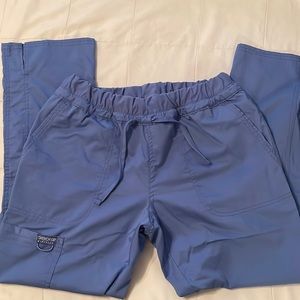 Cherokee Workwear Revolution Women Scrubs Pant Mid Rise Tapered Leg Drawstring
